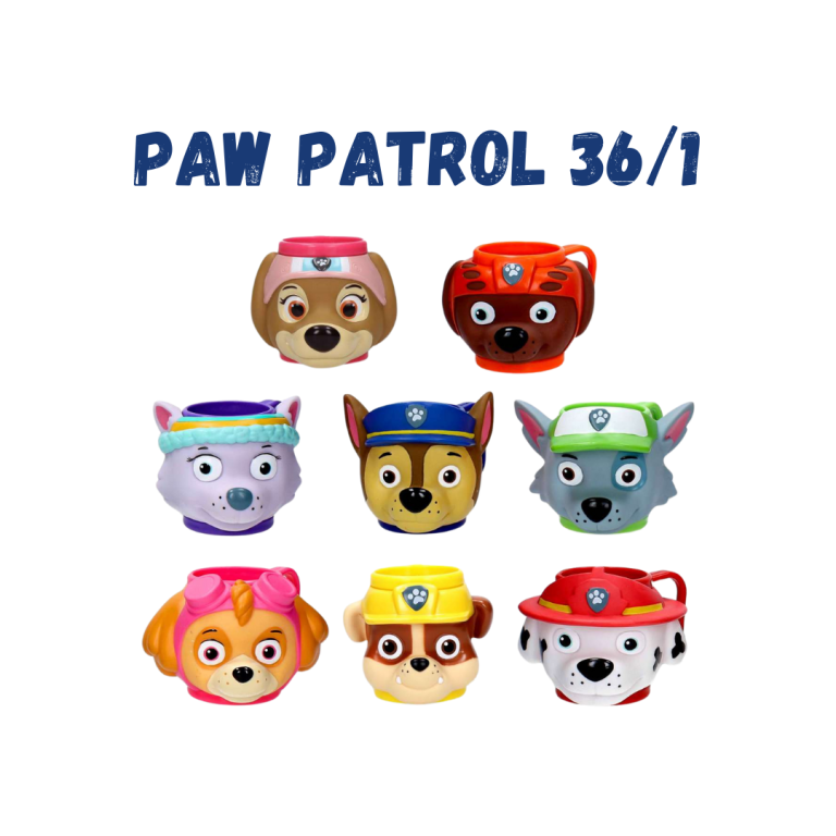 Čašice za Sladoled u obliku psića u ophodnji36/1 - Paw patrol shaped Ice Cream Cups 36/1