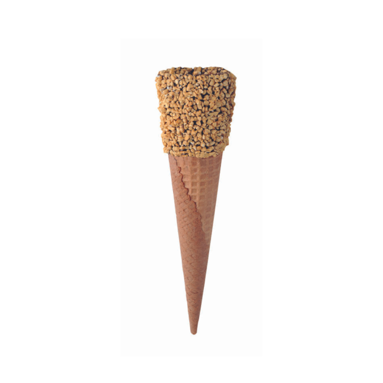 Korneti Za sladolede s Čokoladom i Lješnjakom (Chocolate and Hazelnut Cones for Ice Cream)