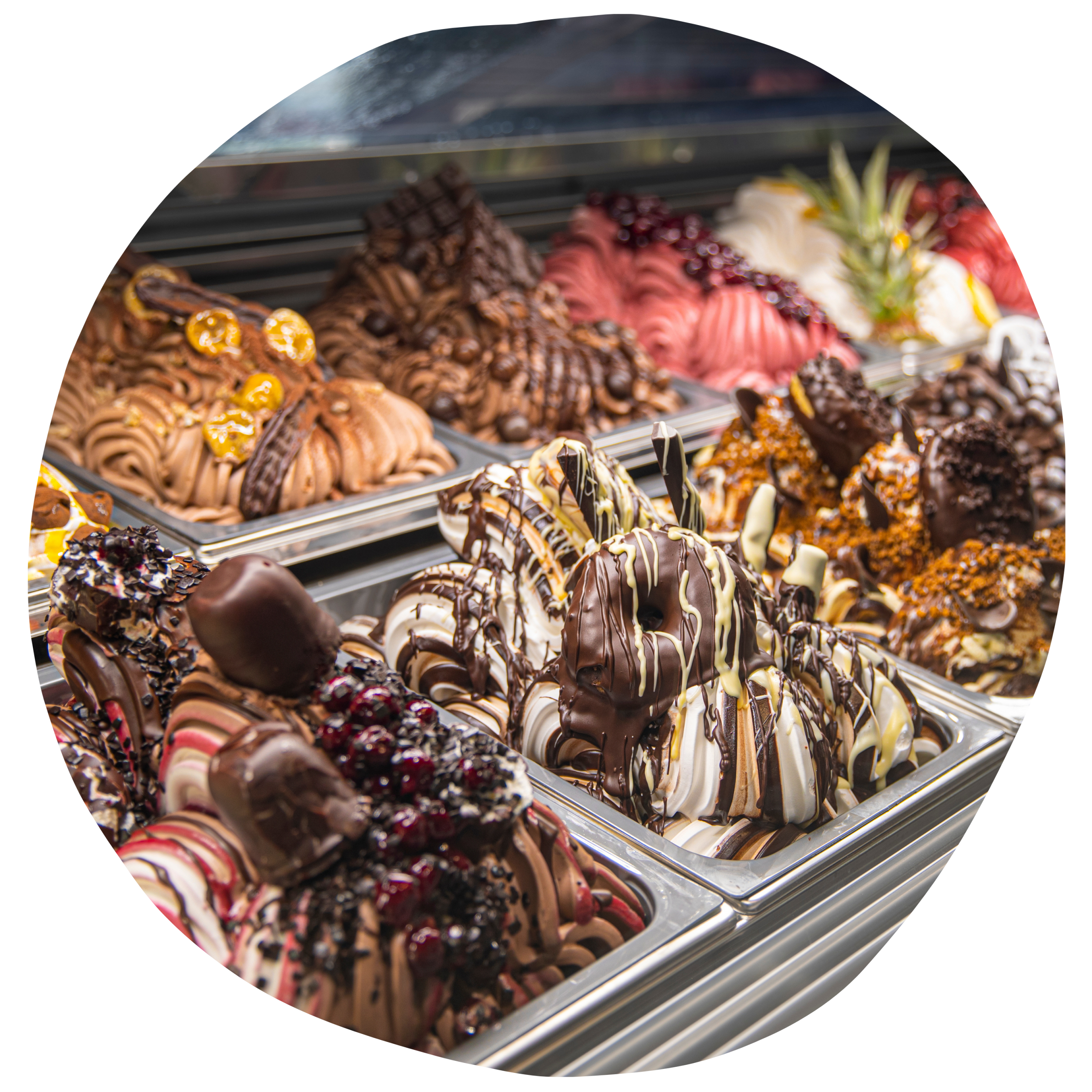 Display ice creams