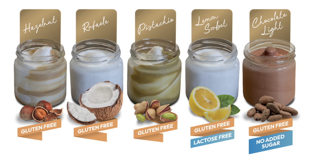 Pistachio jar flavours