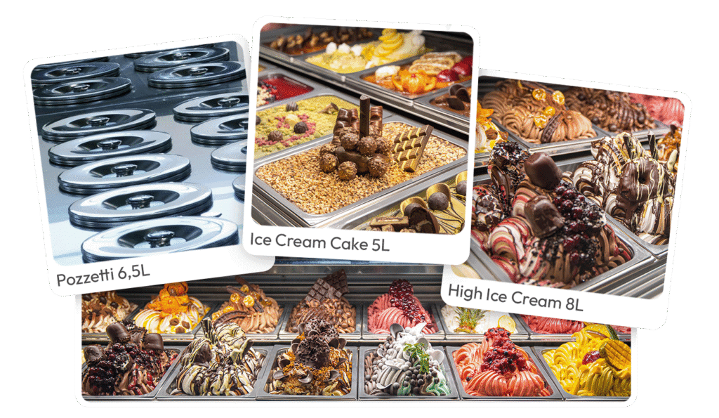 Premis ice cream tubs