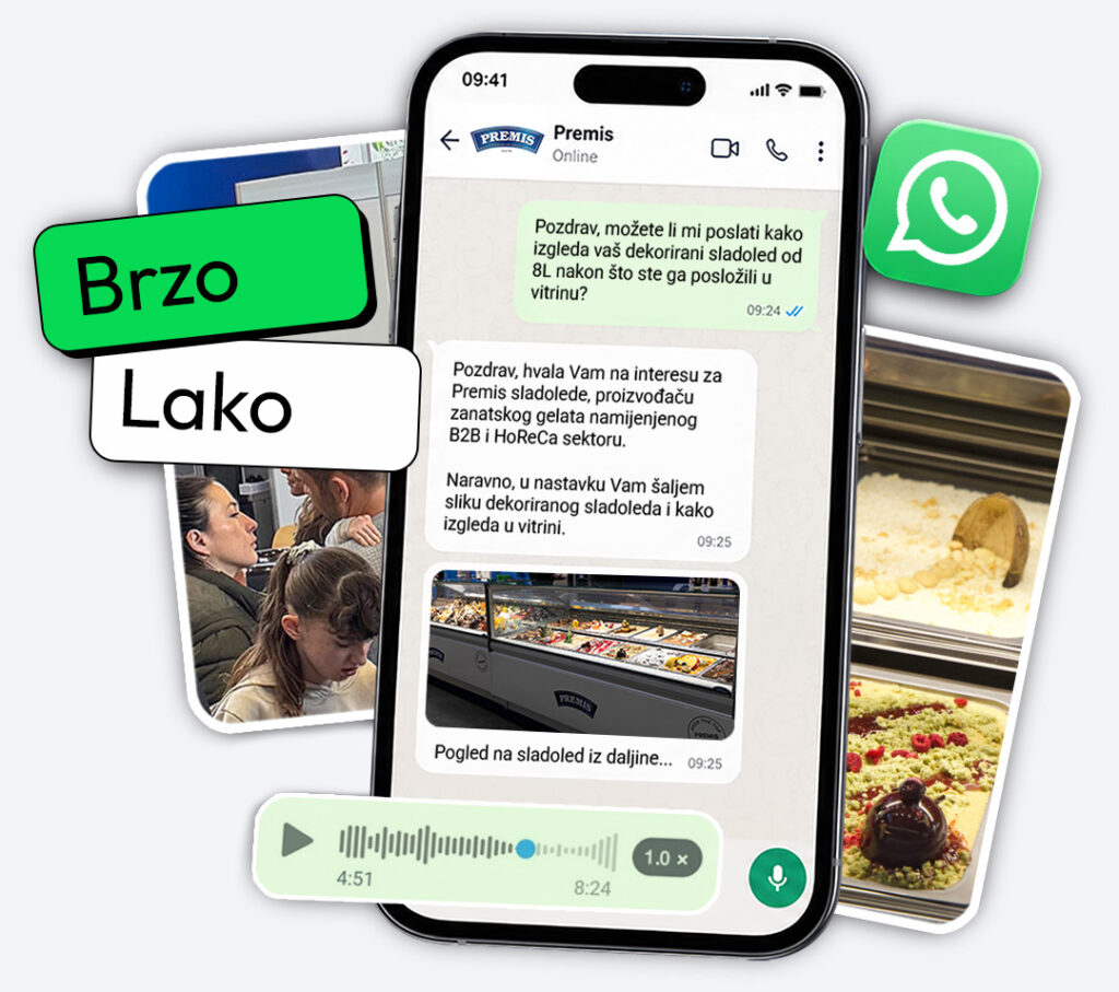 Kontaktiraj premis putem Whatsapp aplikacije
