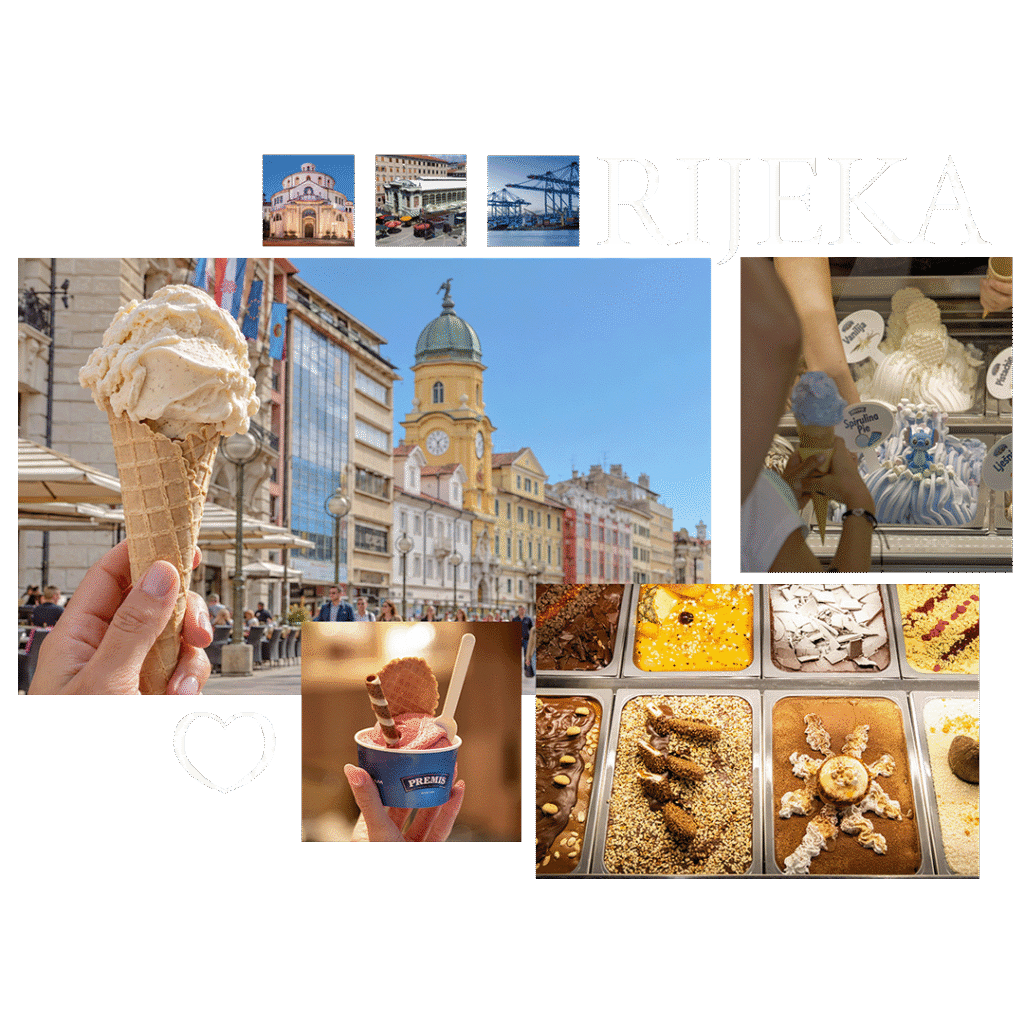 Slike o Rijeci i sladoledu